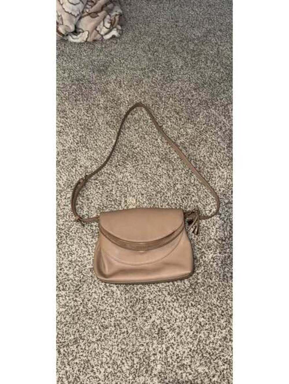 Light natural colored purse